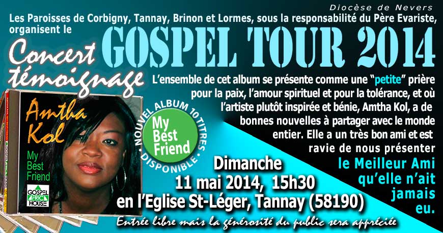 Gospel Tour Amtha Kol 2014