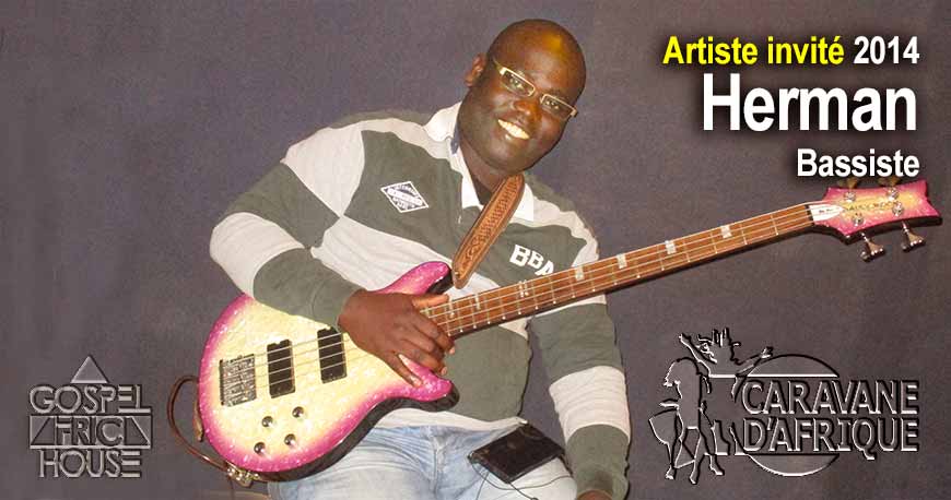 Le bassiste congolais Herman